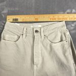 PacSun Jeans 90's Boyfriend Women's Sz 24 Beige Cotton Ripped Knees Distressed Photo 8