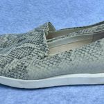 Franco Sarto Boston Vegan Snakeskin Slip On Square Toe Sneaker Womens Size 6.5 Photo 3