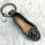 Coach y2k  Slip on Shoe Graffiti Turnlock Bag Charm Key Chain Photo 0
