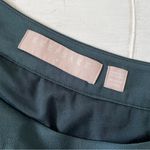 Keepsake Off The Shoulder Dress Pleats Mini Dress Bottle Green Size M Size M Photo 5