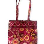 Vera Bradley  Shoulder Tote Bag in Carnaby Print with Toggle Closure Photo 1