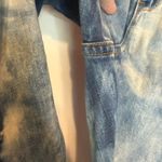 Pilcro Slim Boyfriend Jeans 33T Womens Plus Tie Dye Denim Casual Anthro Blue Size undefined Photo 1