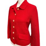 Carlisle Wool Blend Cardigan, Bright Red | sz. 8 | Vintage | EUC Photo 1