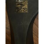 Jeffrey Campbell Anthropologie Black Mule Sandal w Grommets Size 7.5 Slide Shoe Photo 5