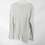 Vera Wang Simply Vera Metallic Gray Pullover Sweater Size Large Photo 5