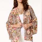 Thalia Sodi  Mixed Print Open Front Kimono Photo 0