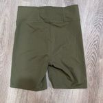 Madewell  MWL Form High-Rise 7" Biker Shorts Green Medium Make Weekends Longer Photo 4