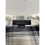 Sanctuary X Revolve The Plaid Shacket in Moonstone Plaid Size L Photo 3