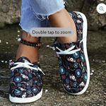 Women's Canvas Shoes Leisure Outdoor Comfortable Lightweight western cowgirl Size undefined Photo 1