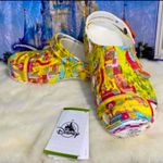 Crocs Disney Parks WDW 50th Anniversary Vault Collection Parks Map M6/W8 NWT Photo 0