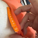 OLIPHANT V Neck‎ Maxi Tiered Dress Size small In Orange Photo 6