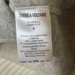 Zadig & Voltaire New  two-tone wool-cashmere blend crewneck sweater sz S Photo 6