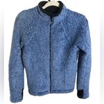 Mountain Hardwear  Fuzzy Zip Jacket Ski Winter Snow Hiking Outdoor Sherpa Blue Photo 0