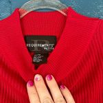 Requirements  Vibrant Red Short‎ Sleeve Sweater Top Photo 1
