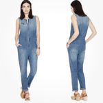 Women’s Minimalist Current/Elliot “The Flight Suit” Denim Jumpsuit 2/4 Blue Photo 1