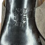 Naturalizer  Dark Grey Dawn Slingback Open Toe Ankle Strap Vegan Sandals Size 7 Photo 8