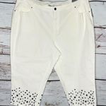 Catherines NWT Sz 28W Off White Denim Photo 0