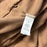 Aerie Beige Ribbed Midi Skirt, Small Photo 5