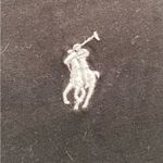 Ralph Lauren Polo  Women’s Sz M Polo Black Jersey V Neck‎ Tee Photo 9