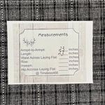 Treasure & Bond NWT Gray Long Sleeves Boxy Oversized Cropped Womens Blouse SZ S Photo 3