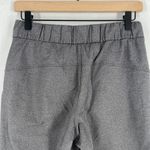 Lululemon  On The Fly Ankle Pants Womens 6 Gray Stretch High Rise Drawstring Photo 6