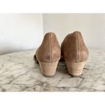 Eileen Fisher Hilly Wedge d’Orsay Pump Earth Tan Suede Slip On Size 8.5 Photo 4