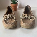 Sperry  Topsider Womens Shoe Sz 7.5M Preppy Nautical Boat Beach Leopard Sequin Photo 12