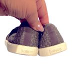 Vince Woven Slip-On TAUPE GREY LOAFER Shoes Photo 5
