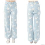 O'Neill NEW O’Neill “Kelsey” Blue Flower Pants Size 28 Photo 4