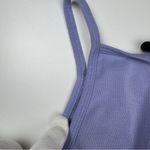 Nike High Neck Tank Crop Top Purple Size Large Athleisure Activewear Loungewear Photo 4