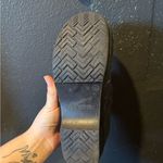 Dansko Women’s  Black Clogs with Purple Embroidered Detail Photo 3