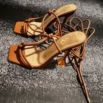 EGO Womens sz6  lace up Heels Photo 0