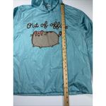 Pusheen New w Tags 2019  M Water resistant windbreaker jacket‎ Blue Photo 5