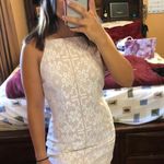 Forever 21 White / Nude Lace Cocktail Dress Photo 0