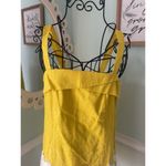 Anthropologie  Floreat Size 0 Yellow and White Lace Cloud Dress Women Photo 1