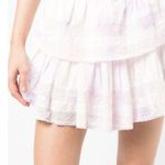 Love Shack Fancy  tie-dye tiered mini skirt NWT Photo 3