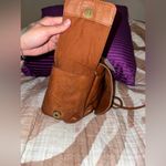 Free People NWT Copenhagen Shoulder Bag In Color Cognac 100% Leather Photo 12