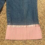 JG Hook pink and white gingham capri and shirt set size 6/8 Photo 1