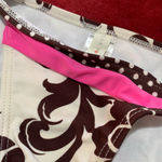 Hula Honey NEW Women's  Bikini Bottoms Size S Brown & White Photo 1