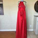 House Of CB  Zanab‎ dress maxi red NWOT size XS Photo 4
