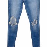 Levi's 721 High Rise Skinny Jeans with rip knee size 25 Photo 8