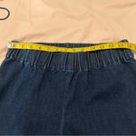Soft Surroundings  Size S Denim Metro Pants Stretch Dark Wash Pull‎ On High Rise Photo 9