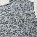 The North Face The North Face Indi Rib-Knit Women's Zip Fleece / Jacket Gray Cream Size S Photo 7