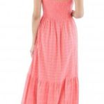 Nanette Lepore Embroidered Eyelet Smocked Tiered Dress, Size 14 New w/Tag $148 Photo 5