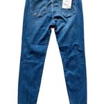 Mavi NWT Size 34 Jeans Scarlett High Rise Super Skinny Stretch Frayed Hem Blue Photo 3