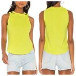 Free People we the  seat neon sleeveless tank top Photo 1