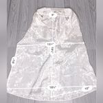 Victoria's Secret  VINTAGE GOLD LABEL Women’s Silk Button Up Sleepwear Tank Top Photo 6