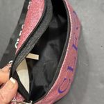 Cleo Pink Glitter Preppy Designer Fanny Pack Outdoor Waist Belt Bag Photo 7