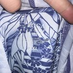 Boca Islandweat blue & white tropical sun protection top Size XXL Photo 2