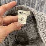 Yes Lola Cozy Gray Women's Knit Sweater Photo 2